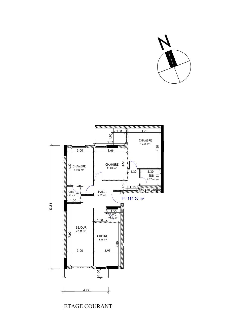 Appartement F4